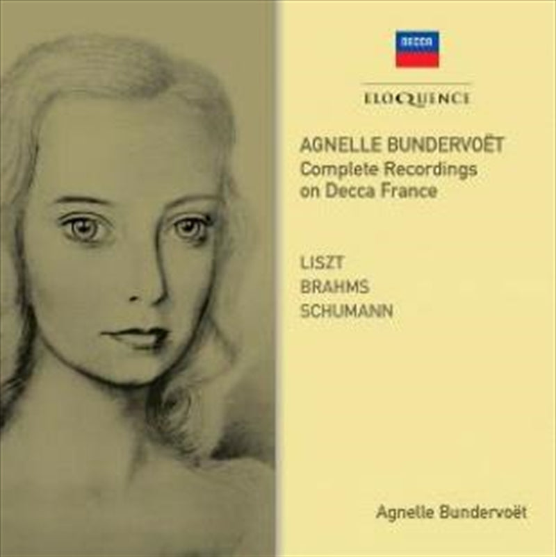 Agnelle Bundervoet: Comp Recor - Bundervoet, Agnelle Cd Album V210-2496938