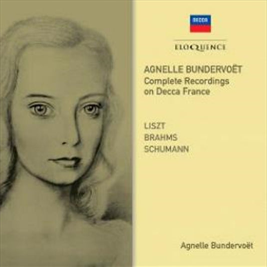 Agnelle Bundervoet: Comp Recor - Bundervoet, Agnelle Cd Album V210-2496938