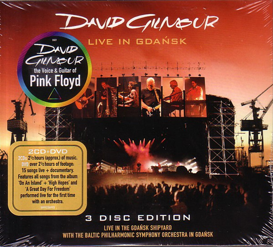 Live In Gdansk: 3 Disc Edition - Gilmour, David Cd Album V210-2506079