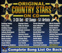 Original Country Stars On Cd - Various Cd Album V210-2557530