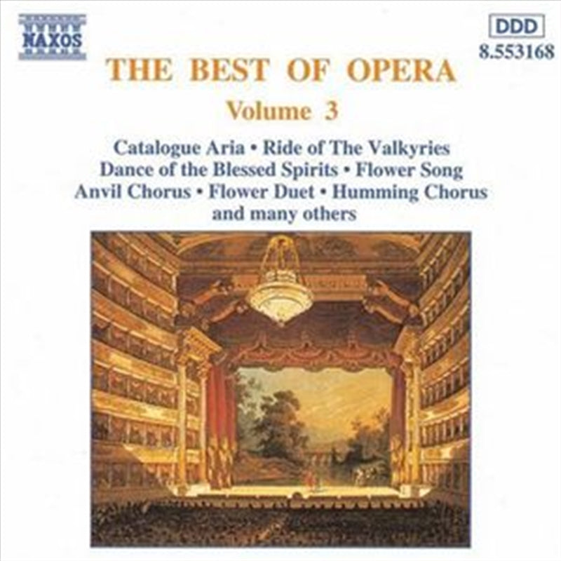 Operas Greatest Hits Vol3 - Various Cd Album V210-256548