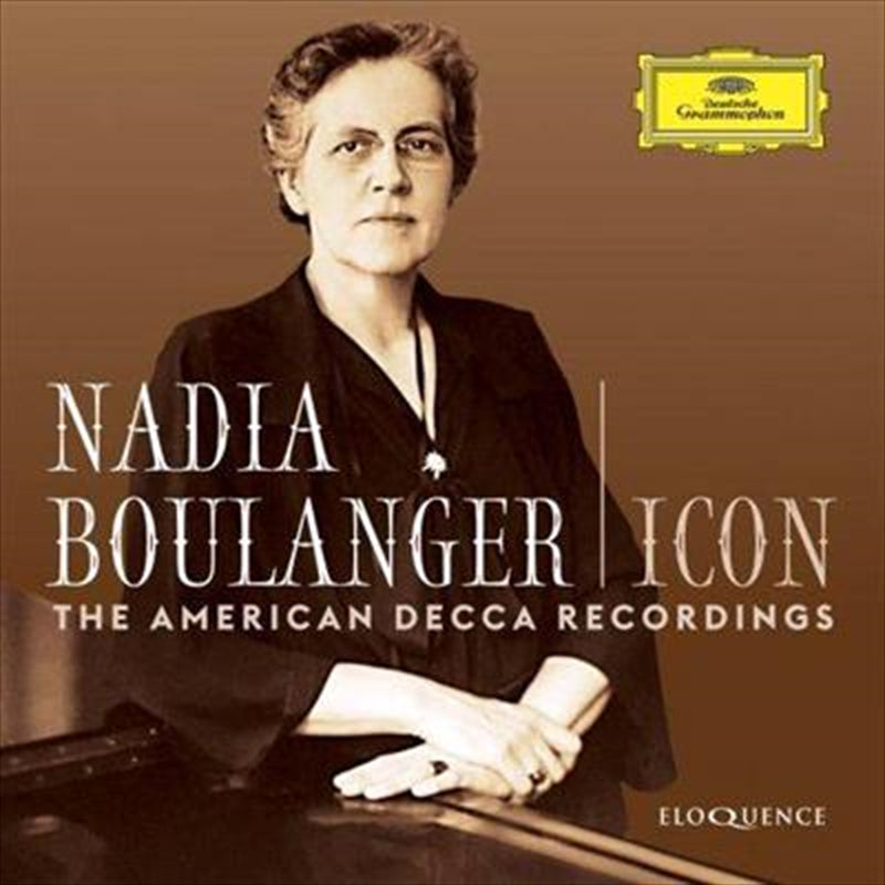 Icon - Boulanger, Nadia Cd Album V210-2602230