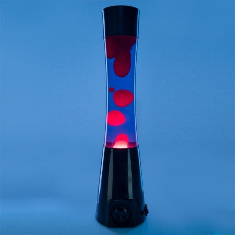 Bluetooth Speaker Lava Lamp Black/Purple/Red Motion V210-2603710