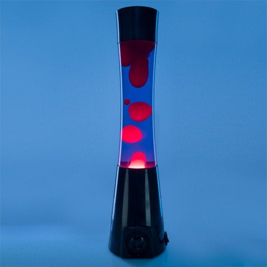 Bluetooth Speaker Lava Lamp Black/Purple/Red Motion V210-2603710
