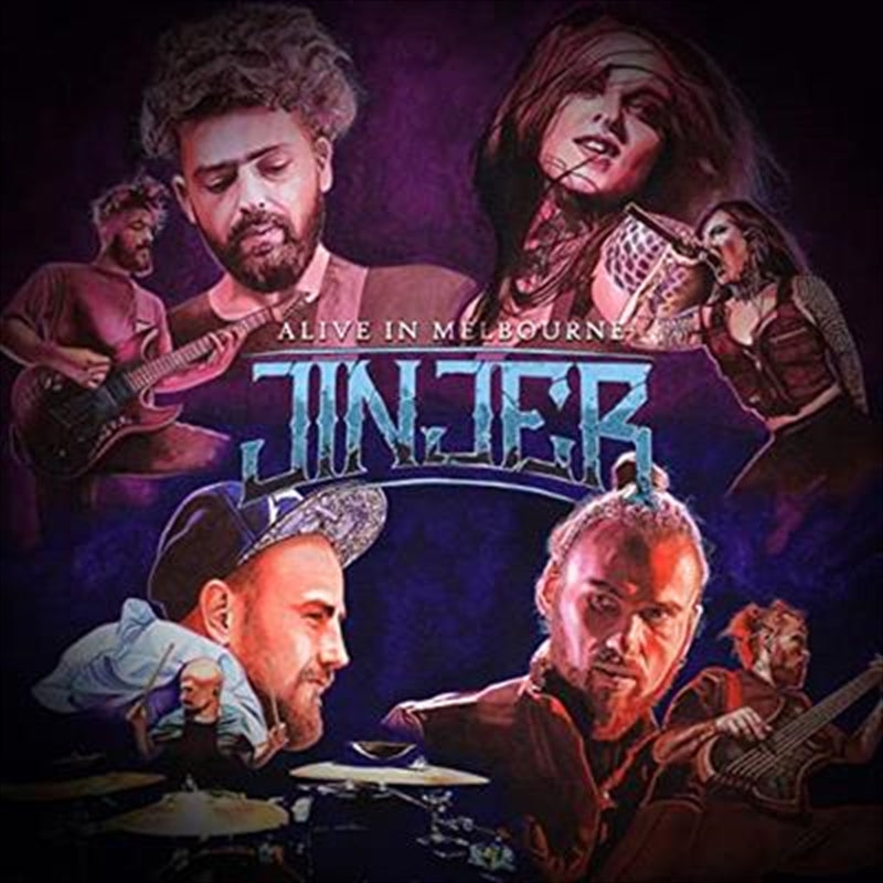 Alive In Melbourne 2020 - Jinjer Cd Album V210-2608541