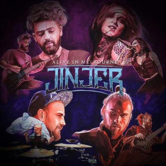 Alive In Melbourne 2020 - Jinjer Cd Album V210-2608541