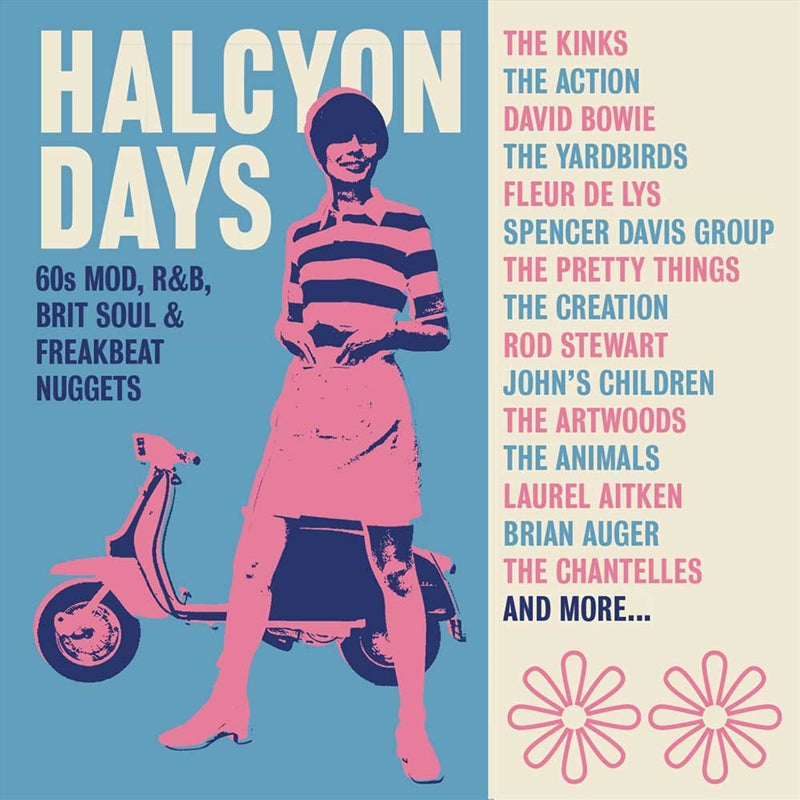Halcyon Days: 60S Mod Rnb - Various Cd Album V210-2610180