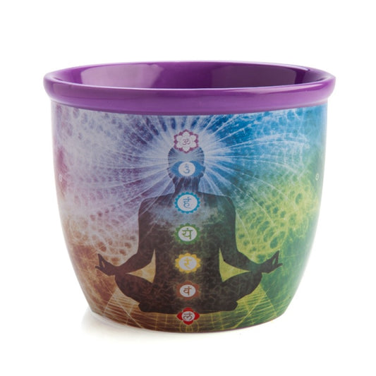 Wild Scents Chakra Ceramic Smudge Bowl V210-2613626