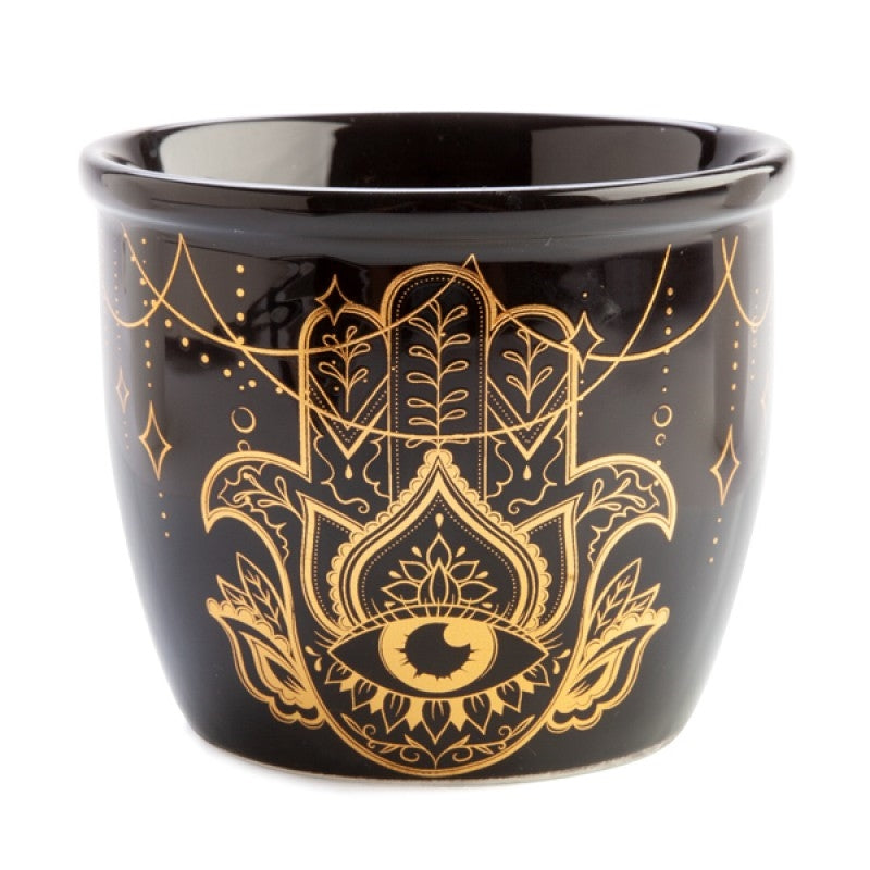 Wild Scents Hamsa Ceramic Smudge Bowl V210-2613628