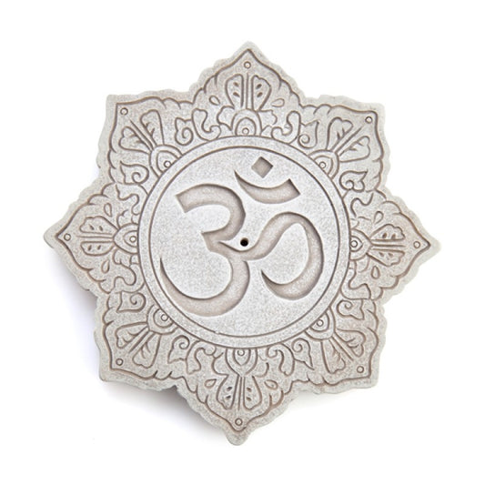 Stone Om Incense Burner V210-2613637