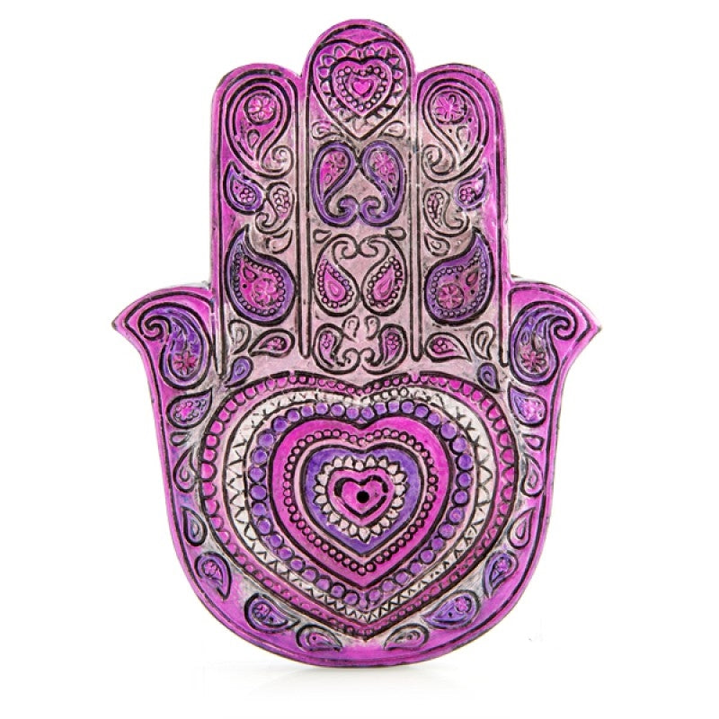 Hamsa Heart Incense Burner V210-2613641