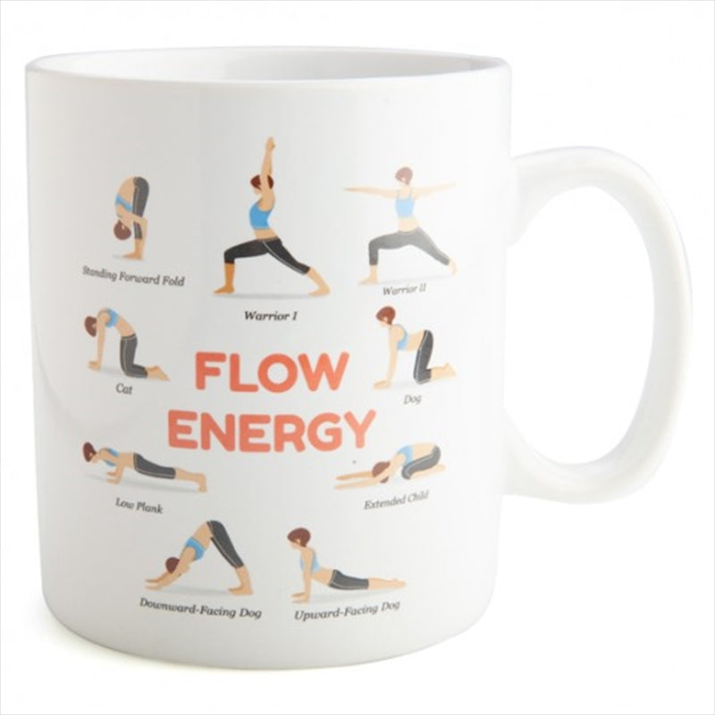 Yoga Poses Giant Coffee Mug V210-2613668