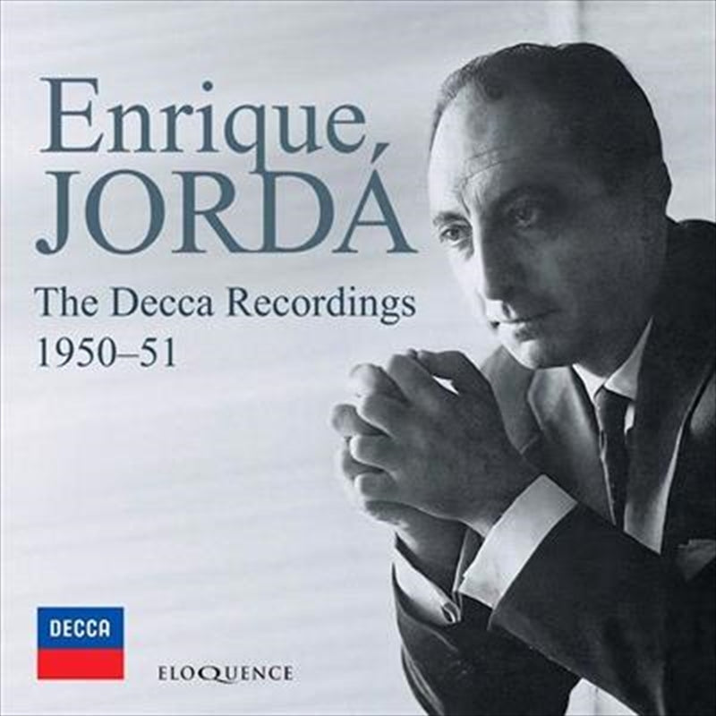 Decca Recordings 1950-51 - Jorda, Enrique Cd Album V210-2626768