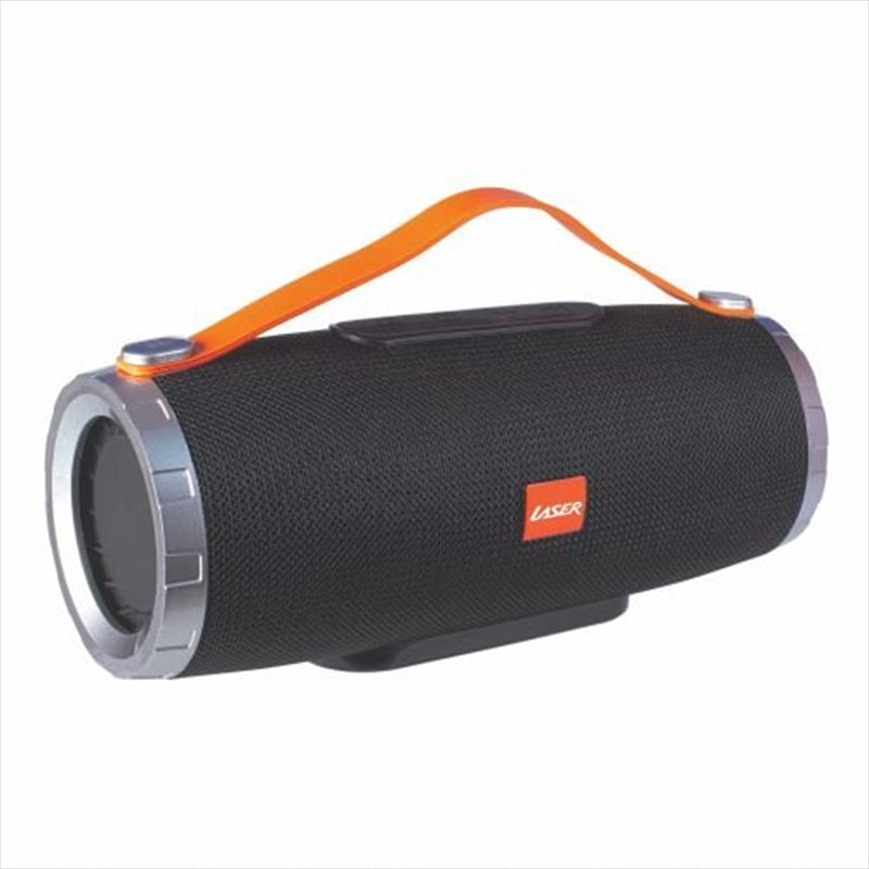 Laser - Bluetooth Tube Speaker - Black V210-2628360
