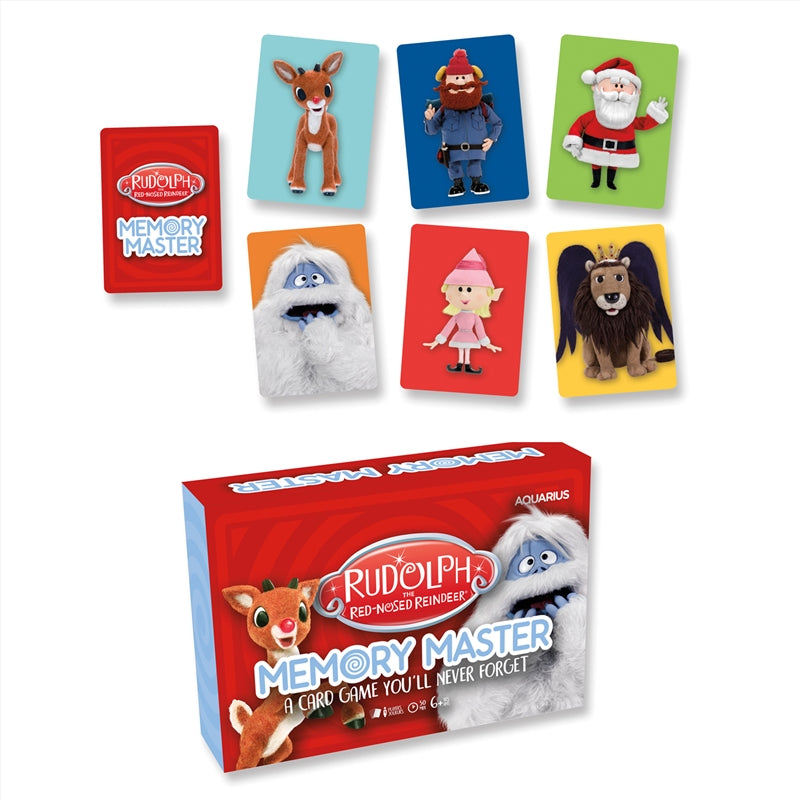 Memory Master Card Game - Rudolph The Red Nosed Reindeer Edition V210-2633535