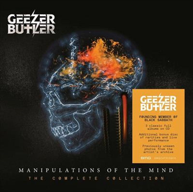 Manipulations Of The Mind: Com - Geezer Butler Cd Album V210-2645738