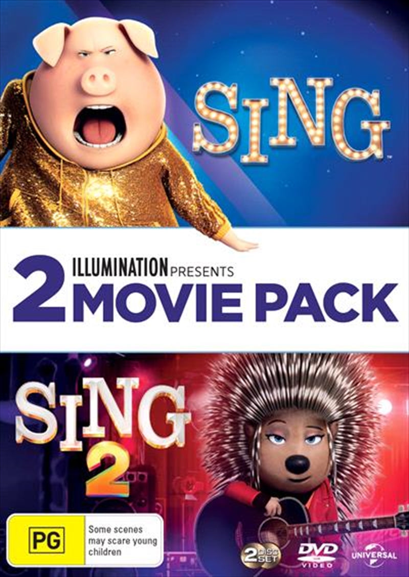 Sing / Sing 2 | 2 Movie Franchise Pack DVD V210-2663621