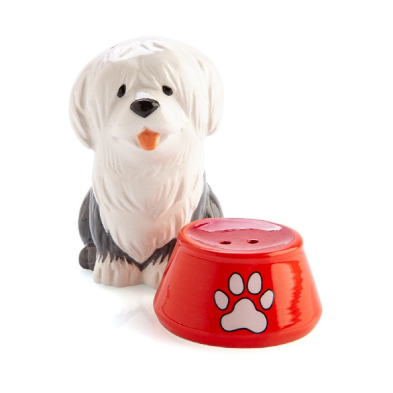 Sheepdog Bowl Salt Pepper Set V210-2670010