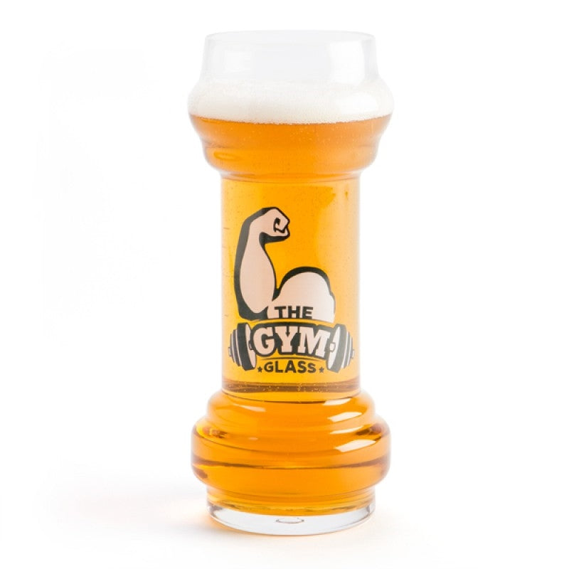 Gym Class Dumbbell Shaped Glass V210-2670208