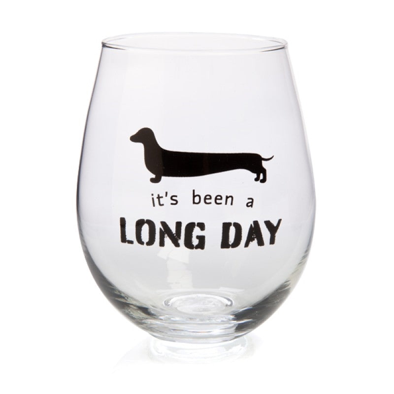 Dachshund Stemless Wine Glass V210-2670234