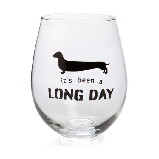 Dachshund Stemless Wine Glass V210-2670234