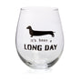Dachshund Stemless Wine Glass V210-2670234