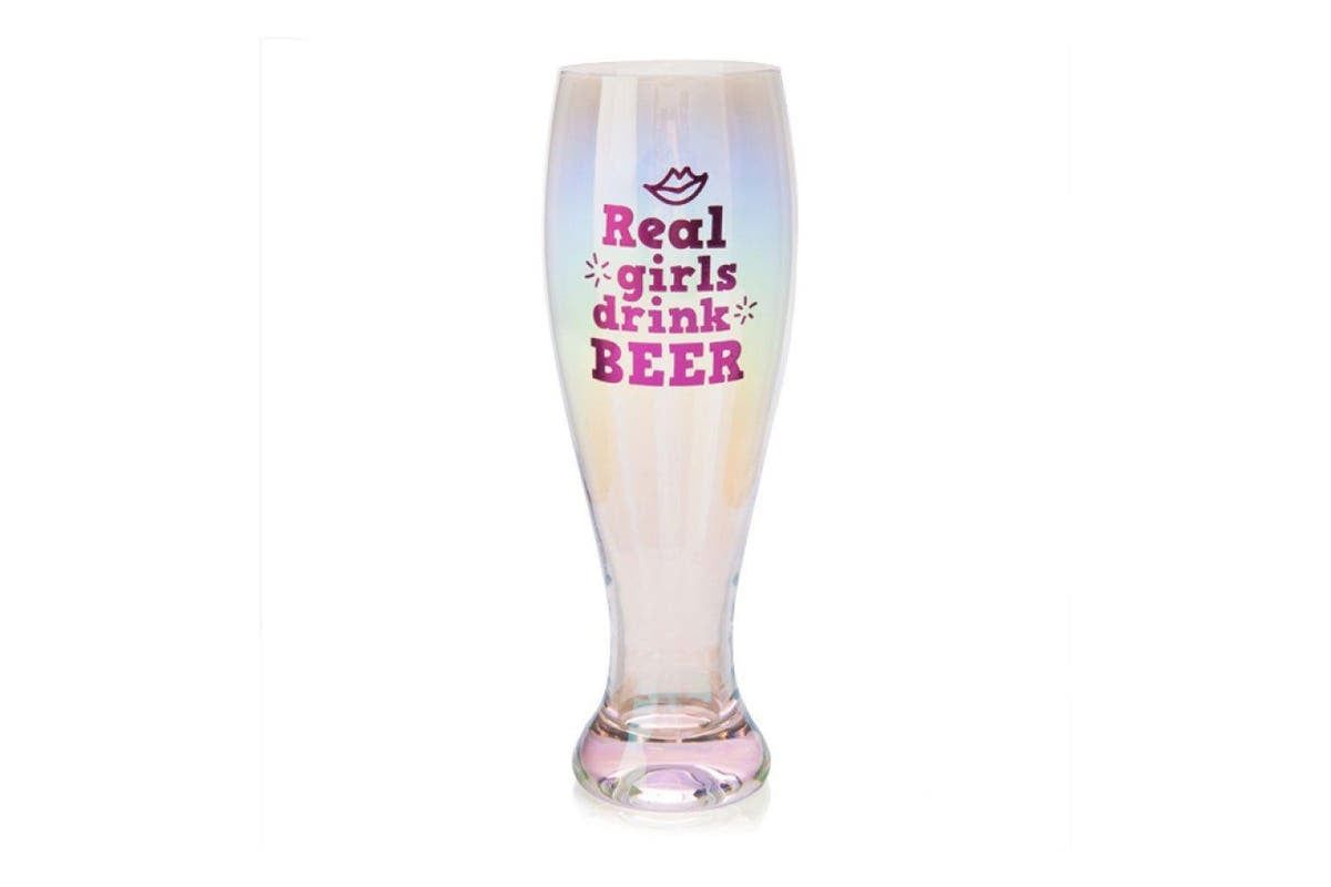Real Girls Drink Beer Tallulah Aurora Pilsner Glass V210-2670263