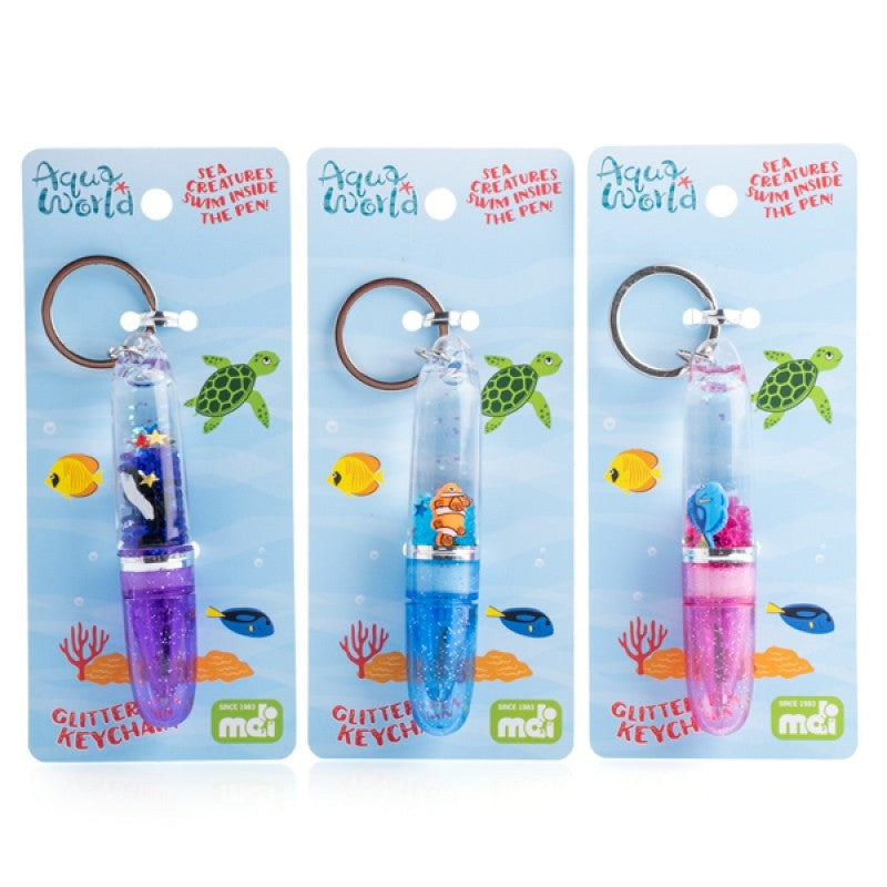 Sea Animal Glitter Pen Keychain (SENT AT RANDOM) V210-2670435
