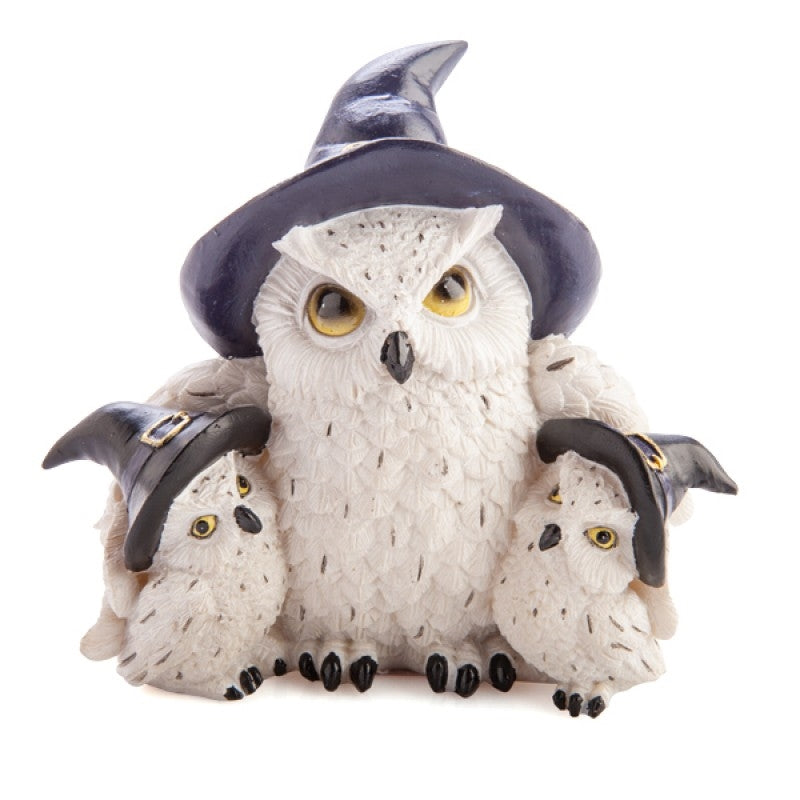 Snowy Owl Family Figurine V210-2670741