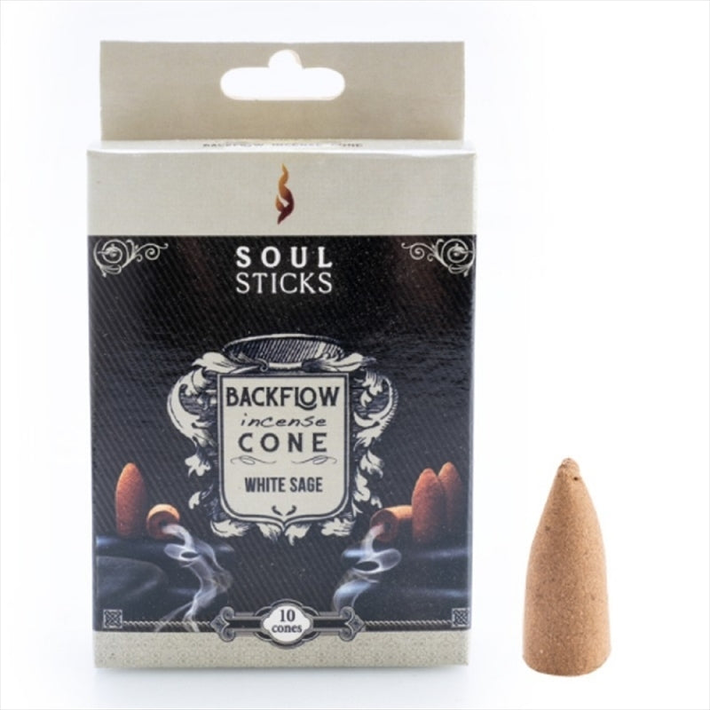 Soul Sticks White Sage Incense Cone 10pk V210-2670812
