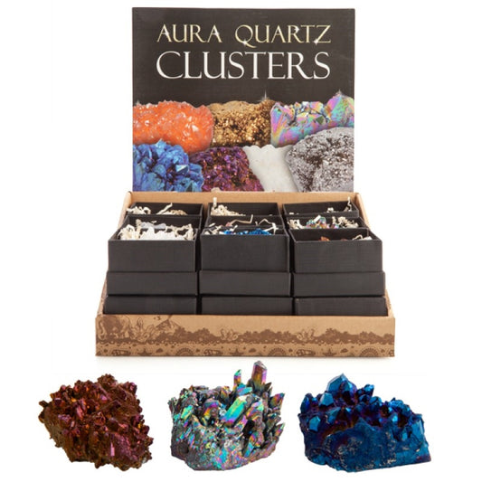 Aura Quartz Cluster (SENT AT RANDOM) V210-2670924