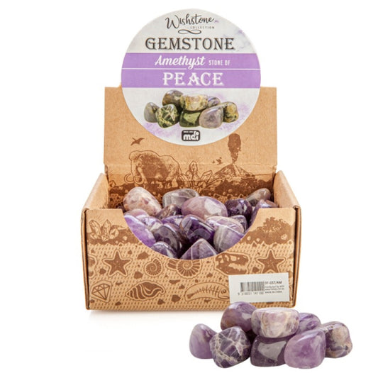 Gemstone Tumbled Amethyst (SENT AT RANDOM) V210-2670925
