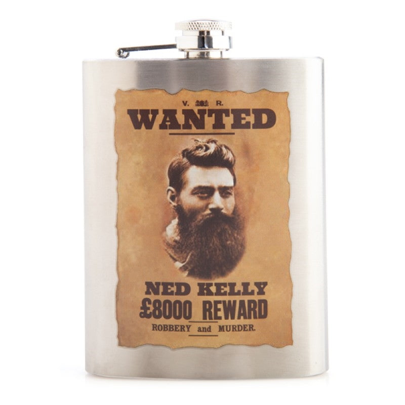 Ned Kelly Metal Flask V210-2671031