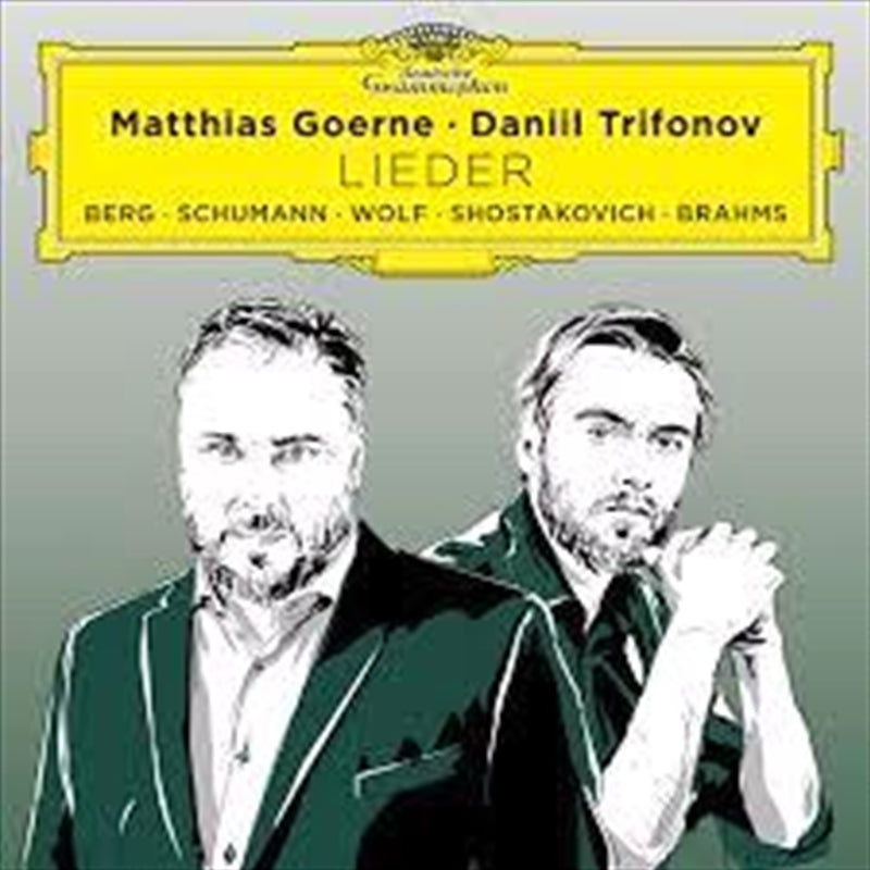 Lieder - Goerne, Matthias: Daniil Trifonov Cd Album V210-2678125
