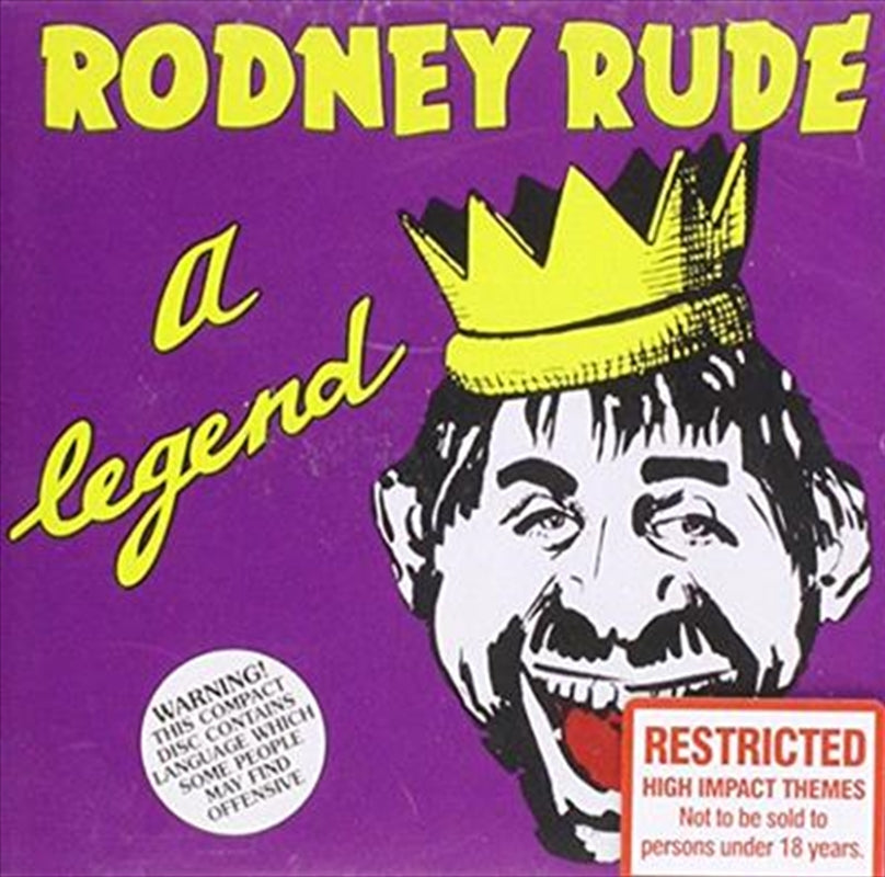 A Legend - Rude, Rodney Cd Album V210-267859