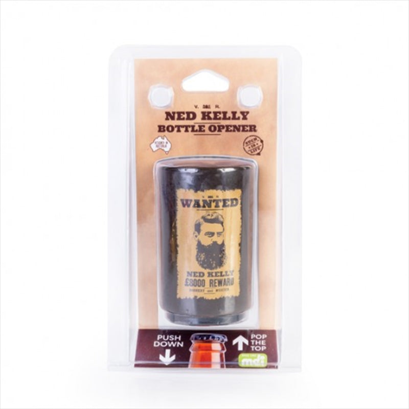 Ned Kelly Push Down Bottle Opener V210-2711721