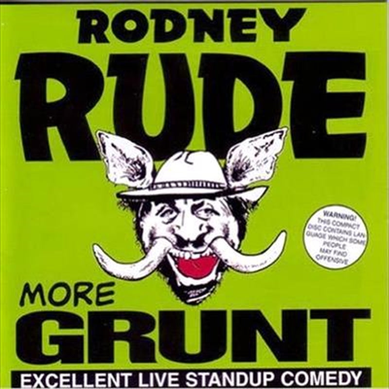 More Grunt - Rude, Rodney Cd Album V210-272318