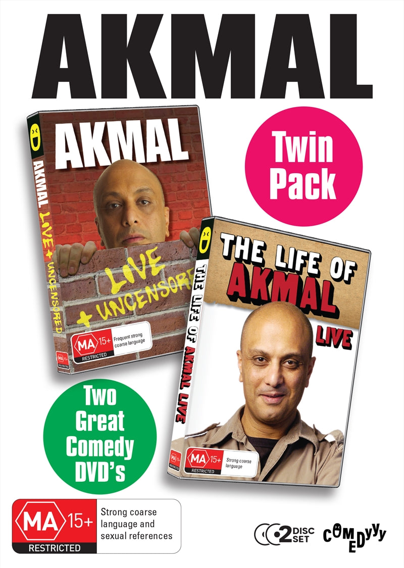 Live And Uncensored/Life Of Akmal DVD V210-2725958