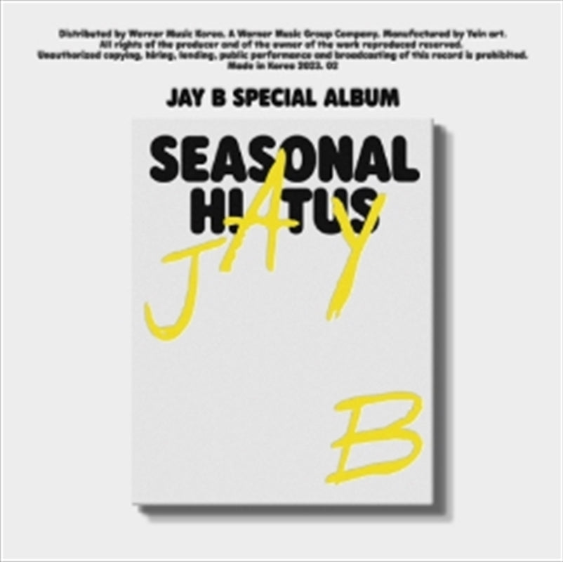 Special Album: Seasonal Hiatus - Jay B Cd Album V210-2744125