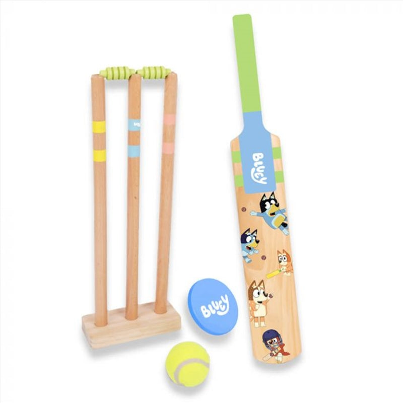 Bluey Wooden Cricket Set V210-2746488