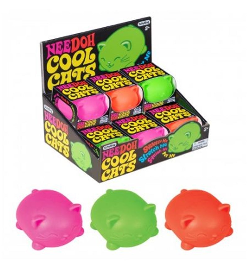 Schylling - Cool Cats Nee Doh (SENT AT RANDOM) V210-2855188