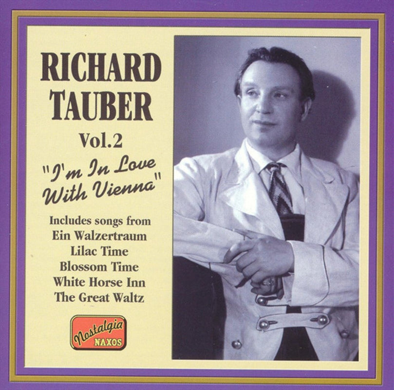 Richard Tauber-Favourites Vol2 - Tauber,Richard Cd Album V210-295066