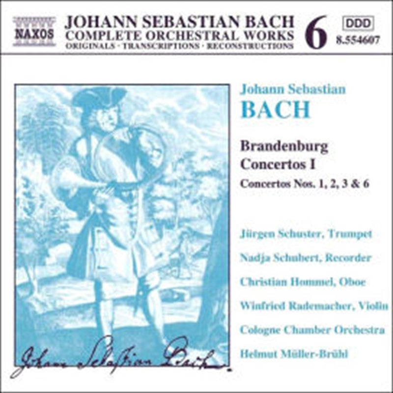 Bach: Brandenburg Ctos 1 - Muller-Bruhl/Cc Cd Album V210-295127