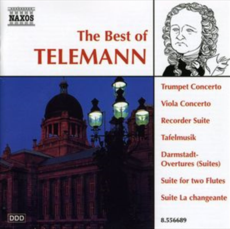 Telemann:The Very Best Of - Various Cd Album V210-295213