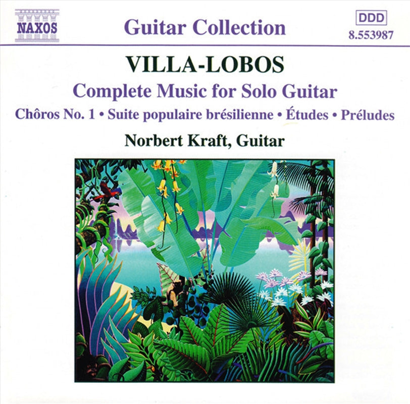 Villa-Lobos:Guitar Music - Kraft,Norbertgu Cd Album V210-295400