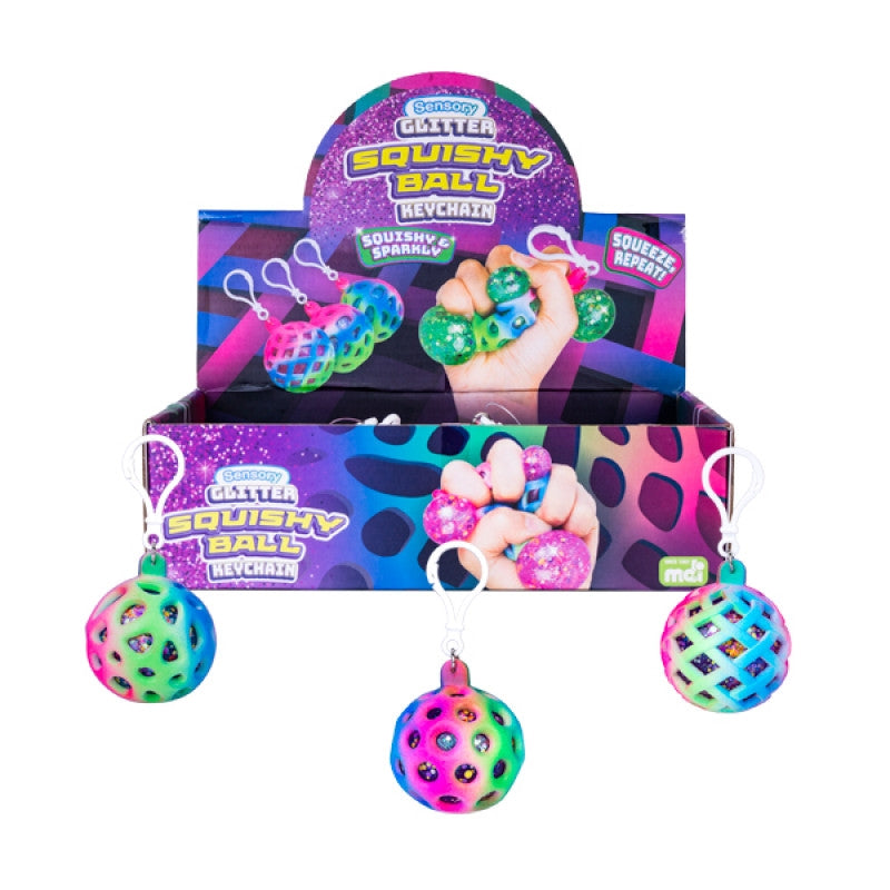 Sensory Squishy Ball K/C Glitter (SENT AT RANDOM) V210-2990335