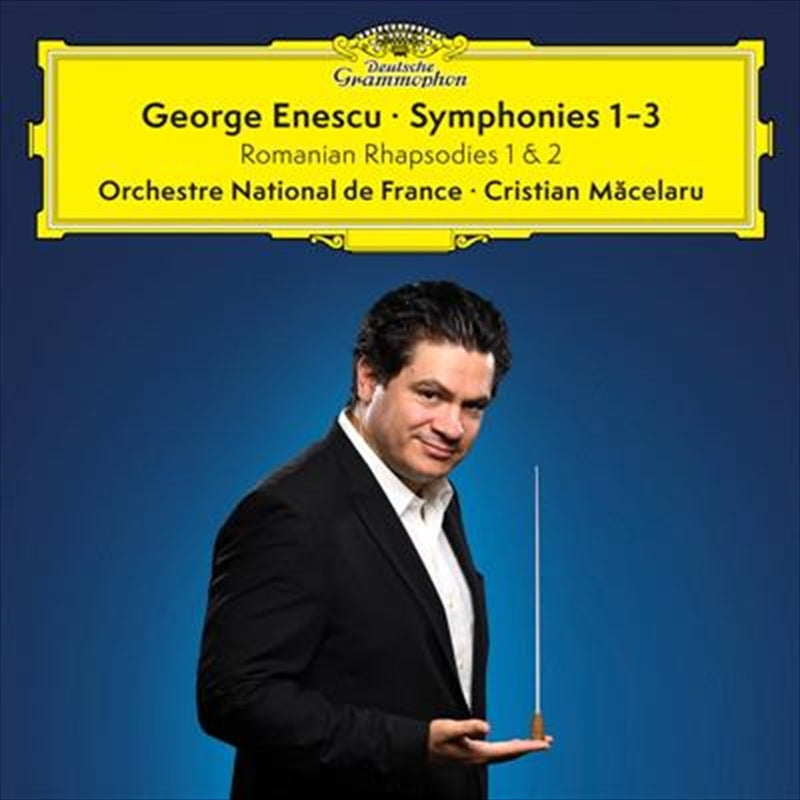Enescu: Symphonies Nos. 1 - 3 - Orchestre National De France Cd Album V210-3008854