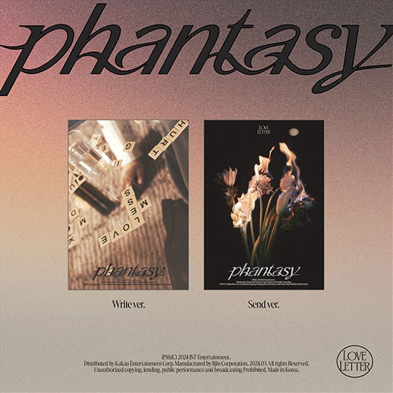 Vol.2: Phantasy Pt.3 Love Lett - The Boyz Cd Album V210-3014829