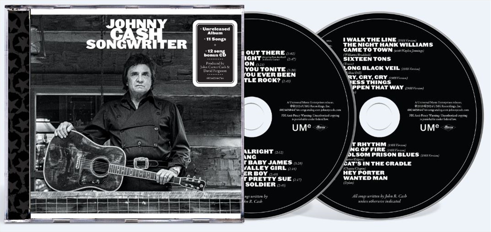 Songwriter - Deluxe - Johnny Cash Cd Album V210-3021493