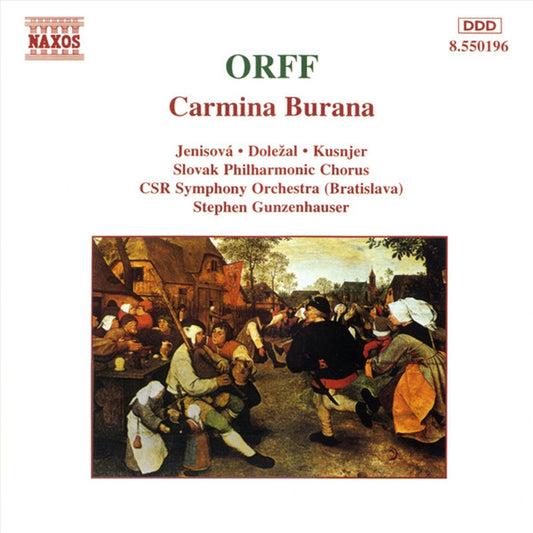 Orff:Carmina Burana - Slovak Philharmonic Orchestra Cd Album V210-497842